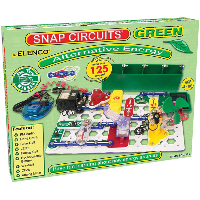 Snap Circuits Alternative Energy Green